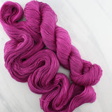 BURGUNDY ROSE Indie-Dyed Yarn on Sock Perfection