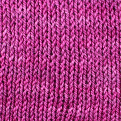BURGUNDY ROSE on So Silky Sock Yarn  - Hand-Dyed Yarn - Purple Lamb