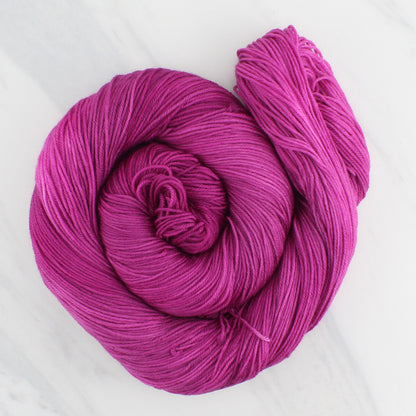BURGUNDY ROSE on Sock Perfection  - Hand-Dyed Yarn