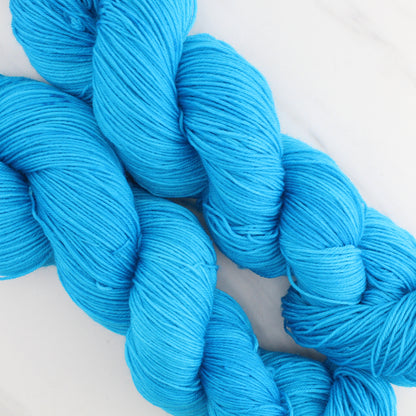 CARIBBEAN BLUE on Sock Perfection