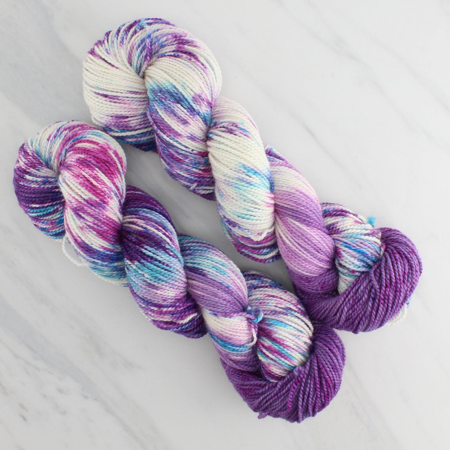 CARNEVALE Hand Dyed on Buttery Soft DK - Assigned Pooling Colorway