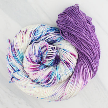 CARNEVALE Hand-Dyed Yarn on Squoosh DK - Assigned Pooling Colorway