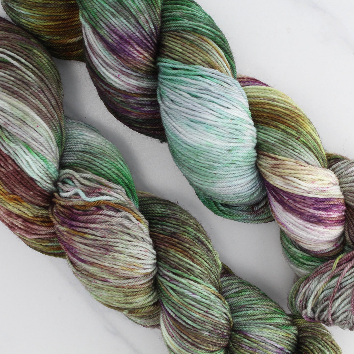 The Lord of the Rings Collection - CHASING ORCS AND HOBBITS on Sock Perfection - Splashed and Speckled Colorway