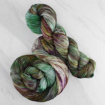 The Lord of the Rings Collection - CHASING ORCS AND HOBBITS on Sock Perfection - Splashed and Speckled Colorway