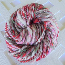 CHERRY BLOSSOMS Art Batts to Spin and Felt - Purple Lamb