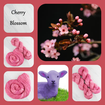 CHERRY BLOSSOM - Yarn Dyed to Order