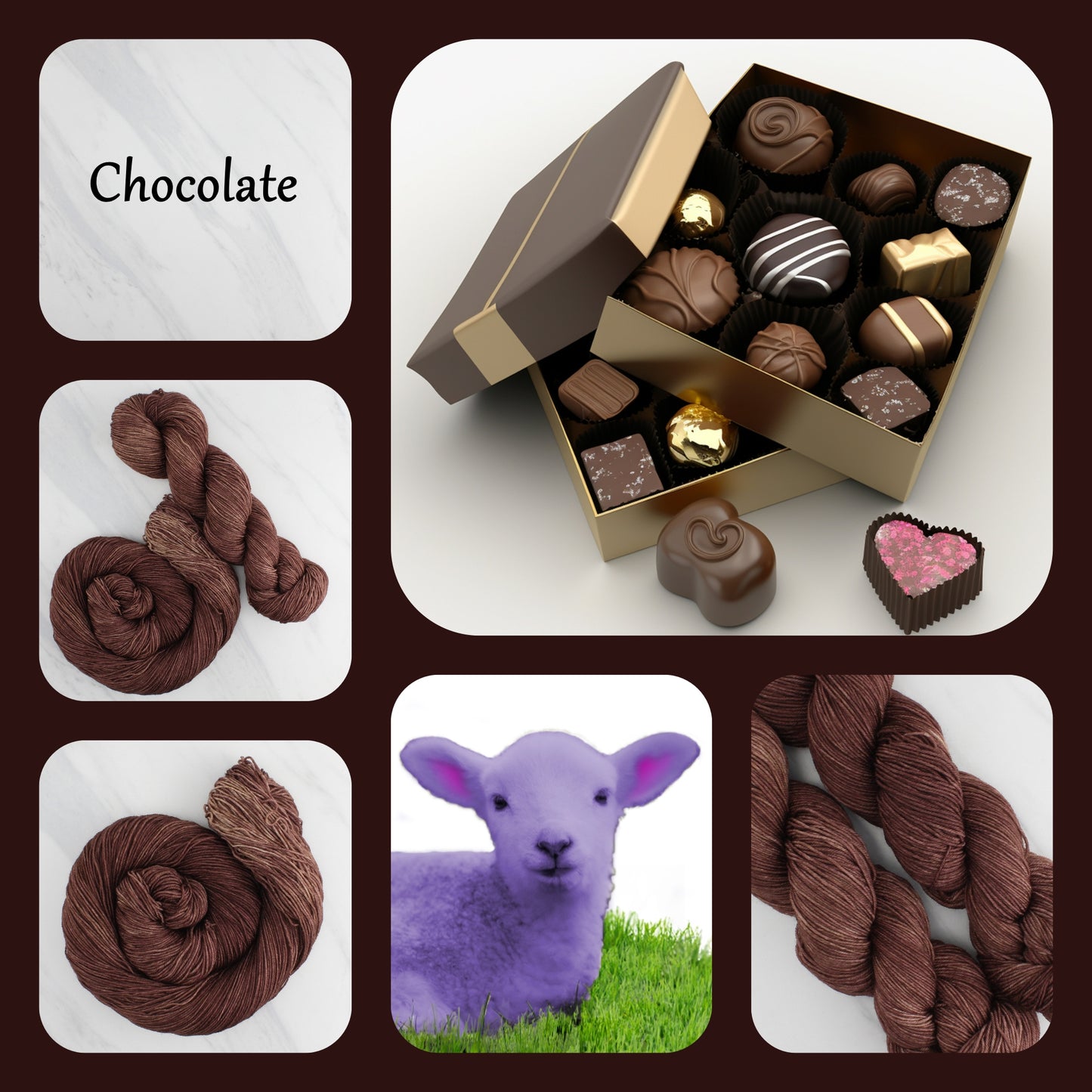 CHOCOLATE - Yarn Dyed to Order