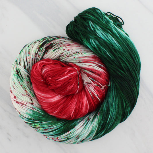 CHRISTMAS COOKIES Indie-Dyed Yarn on Sock Perfection - Block Variegated Colorway