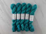 TURQUOISE MINI SKEINS on Splendid Sock