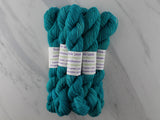 TURQUOISE MINI SKEINS on Splendid Sock