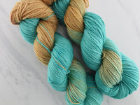 COPPER ROOF Hand-Dyed on Buttery Soft DK - Assigned Pooling Colorway