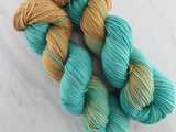 COPPER ROOF Hand-Dyed on Buttery Soft DK - Assigned Pooling Colorway
