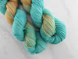 COPPER ROOF Hand-Dyed on Buttery Soft DK - Assigned Pooling Colorway