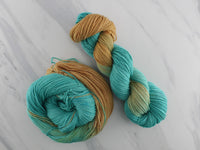 COPPER ROOF Hand-Dyed on Buttery Soft DK - Assigned Pooling Colorway