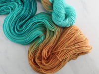 COPPER ROOF Hand-Dyed on Squoosh DK - Assigned Pooling Colorway