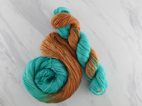 COPPER ROOF Hand-Dyed on Squoosh DK - Assigned Pooling Colorway