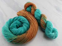 COPPER ROOF Hand-Dyed on Squoosh DK - Assigned Pooling Colorway