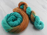 COPPER ROOF Hand-Dyed on Squoosh DK - Assigned Pooling Colorway