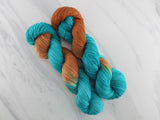 COPPER ROOF Hand-Dyed Yarn on Sock Perfection - Assigned Pooling Colorway
