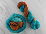 COPPER ROOF Hand-Dyed Yarn on Sock Perfection - Assigned Pooling Colorway