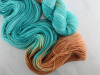 COPPER ROOF Hand-Dyed on Super Sport - Assigned Pooling Colorway