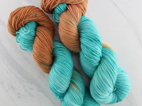 COPPER ROOF Hand-Dyed on Super Sport - Assigned Pooling Colorway