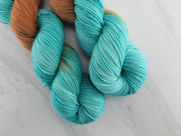 COPPER ROOF Hand-Dyed on Super Sport - Assigned Pooling Colorway