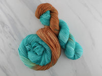 COPPER ROOF Hand-Dyed on Super Sport - Assigned Pooling Colorway