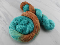 COPPER ROOF Hand-Dyed on Super Sport - Assigned Pooling Colorway