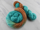 COPPER ROOF Hand-Dyed on Super Sport - Assigned Pooling Colorway