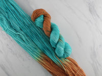 COPPER ROOF Hand-Dyed on Super Sport - Assigned Pooling Colorway