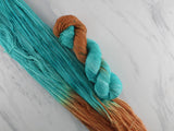 COPPER ROOF Hand-Dyed on Super Sport - Assigned Pooling Colorway