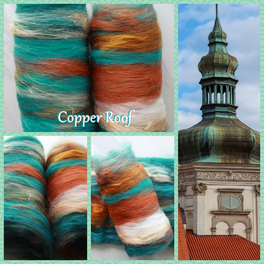 COPPER ROOF Spinning Fiber Batt