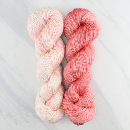 CORAL on So Silky Sock