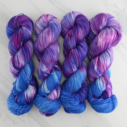 DAPPLED THINGS Hand Dyed on Buttery Soft DK - Assigned Pooling Colorway