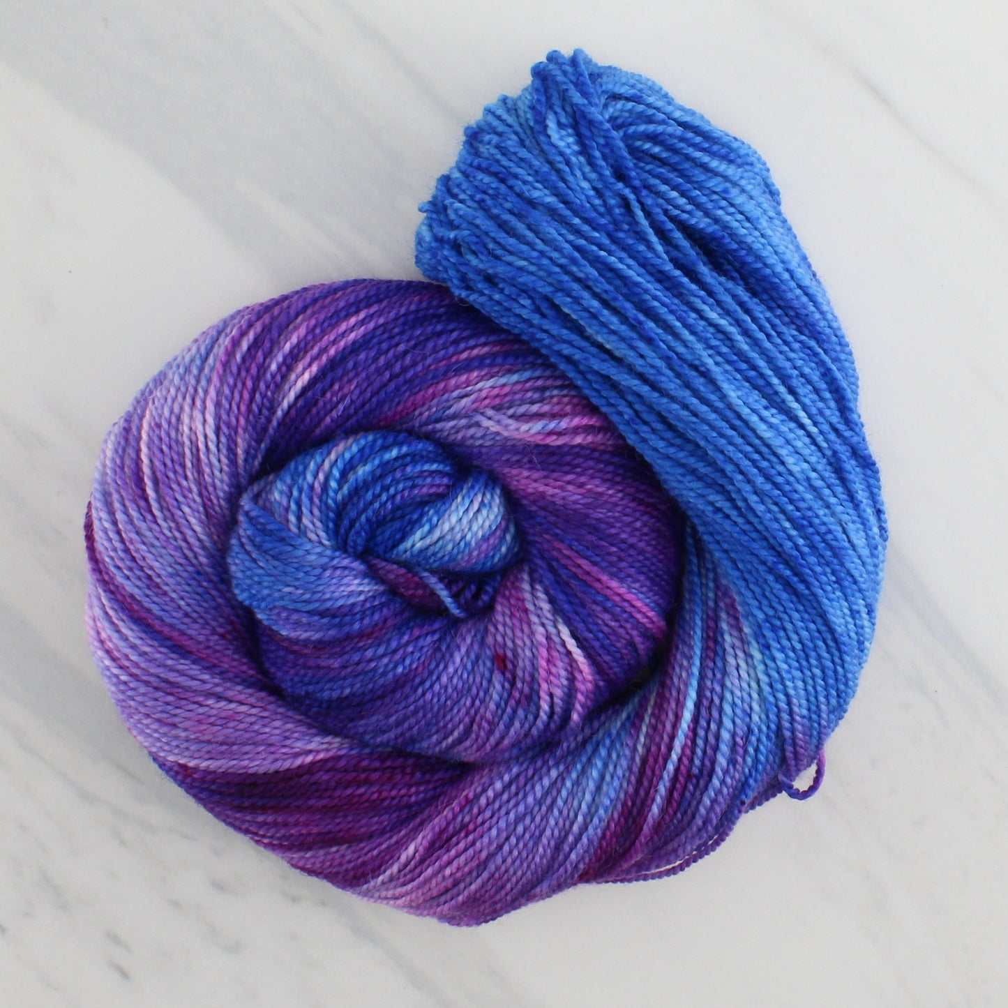 DAPPLED THINGS Hand Dyed on Buttery Soft DK - Assigned Pooling Colorway