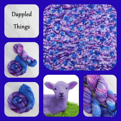 DAPPLED THINGS - Yarn Dyed to Order - Assigned Pooling Colorway