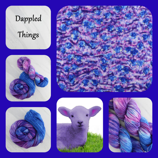 DAPPLED THINGS - Yarn Dyed to Order - Assigned Pooling Colorway
