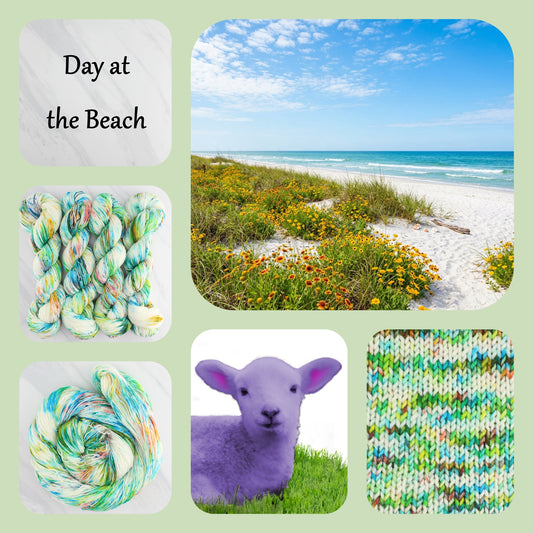 DAY AT THE BEACH - Yarn Dyed to Order