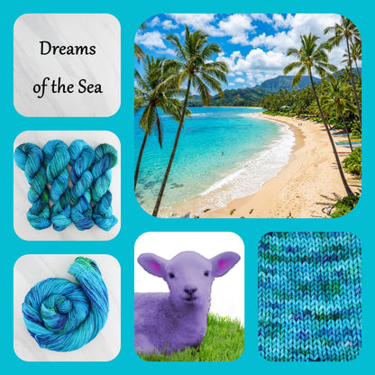 DREAMS OF THE SEA - Yarn Dyed to Order