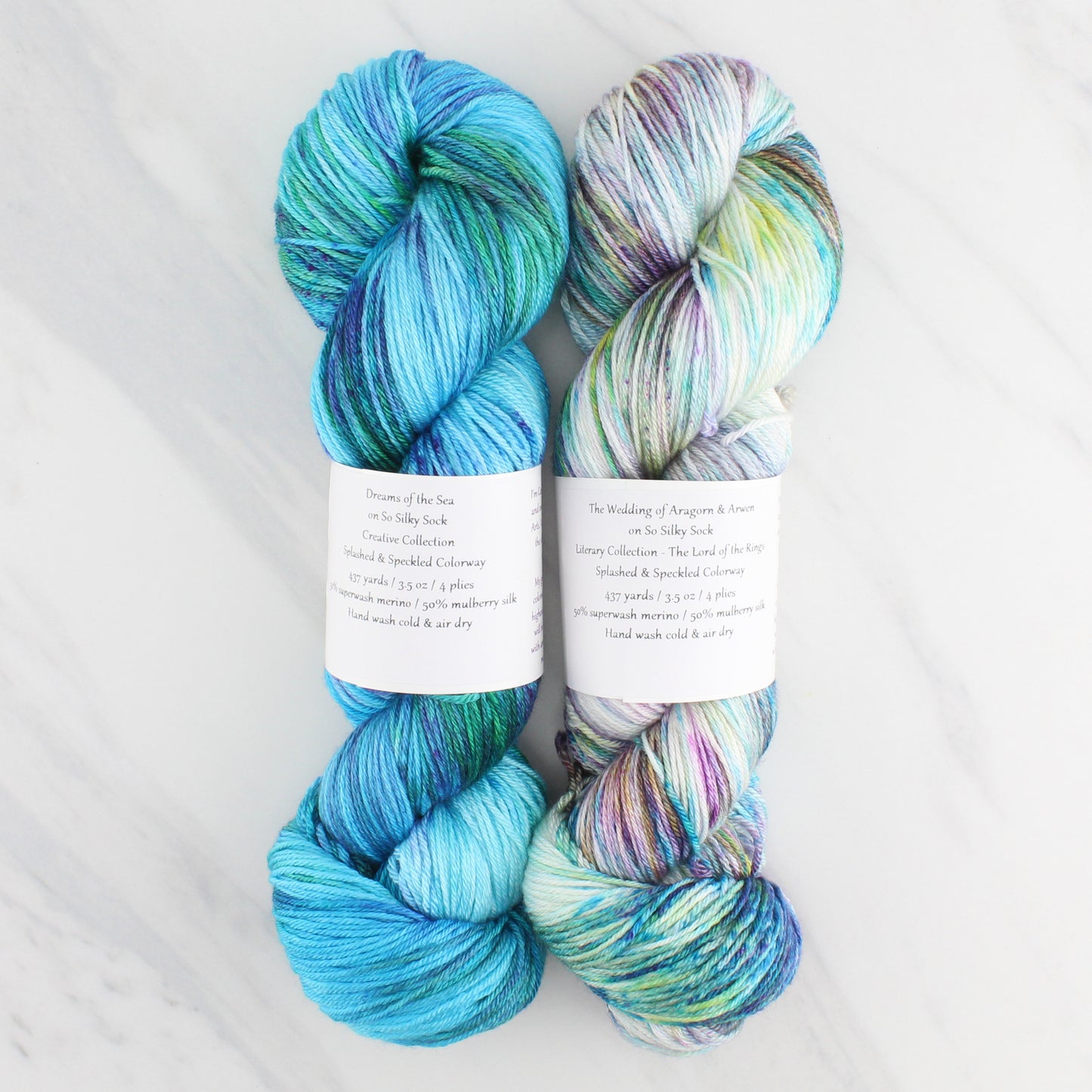 DOUBLE GRADIENT BOOMERANG CROCHET SHAWL SET - Dyed to Order