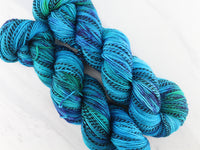 DREAMS OF THE SEA Indie-Dyed Yarn on Stained Glass Sock