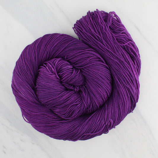 EGGPLANT on Sock Perfection - Indie-Dyed Yarn