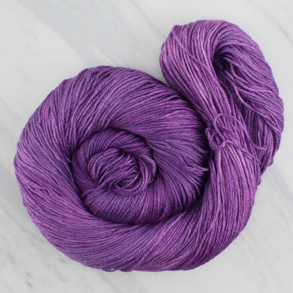 EGGPLANT  Indie-Dyed Yarn on So Silky Sock