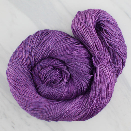 EGGPLANT  Indie-Dyed Yarn on So Silky Sock