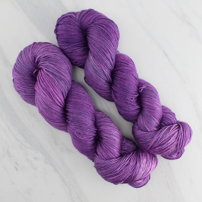 EGGPLANT  Indie-Dyed Yarn on So Silky Sock