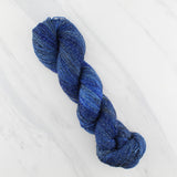 EGYPTIAN BLUE Indie-Dyed Yarn on Sparkly Merino Sock