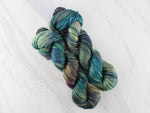 ENCHANTED FOREST Indie-Dyed Yarn on Diamond Silk Sock