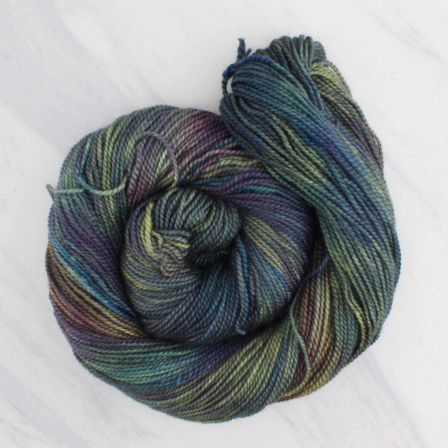 ENCHANTED FOREST Hand-Dyed Yarn on Buttery Soft DK