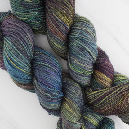 ENCHANTED FOREST Hand-Dyed Yarn on Buttery Soft DK